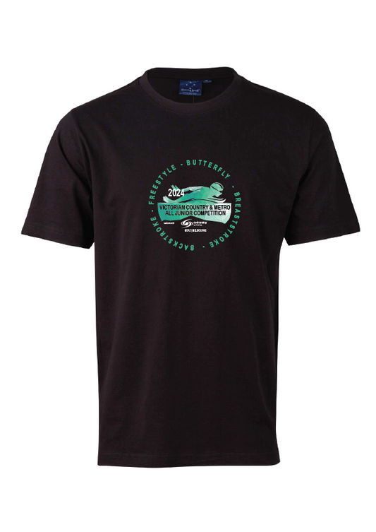 2024 ALL JUNIOR COMPETITION  TEE - Black