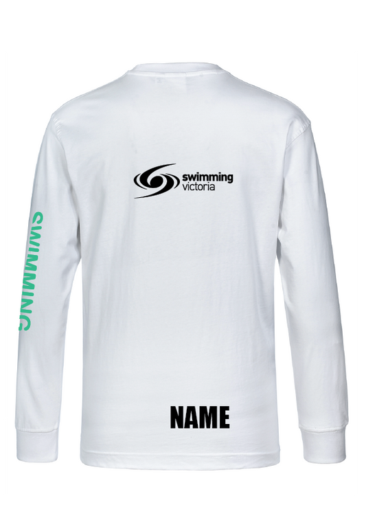 2024 ALL JUNIOR COMPETITION Long Sleeve Tee - White