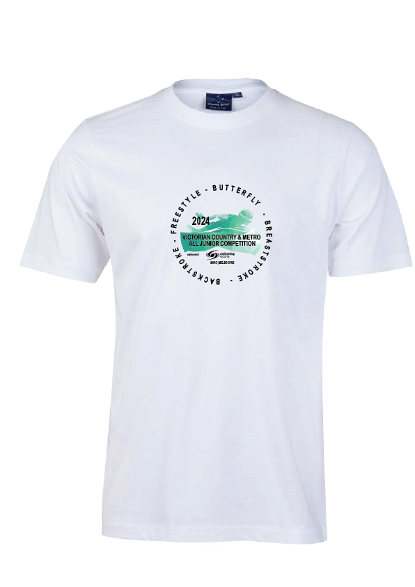 2024 ALL JUNIOR COMPETITION  TEE - White