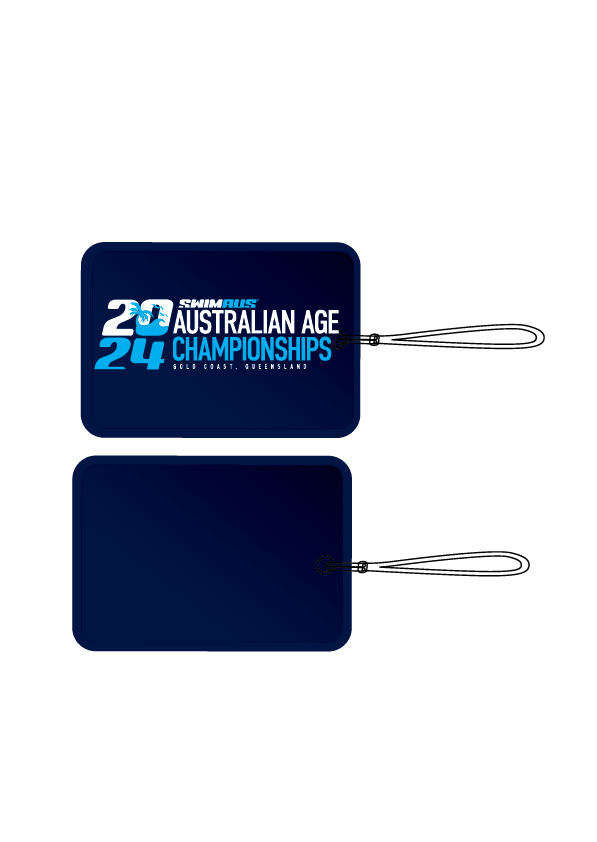 2024 Australian Age Championships - Bag Tag - GOLD COAST
