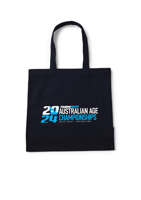 2024 Australian Age Championships canvas tote bag - GOLD COAST