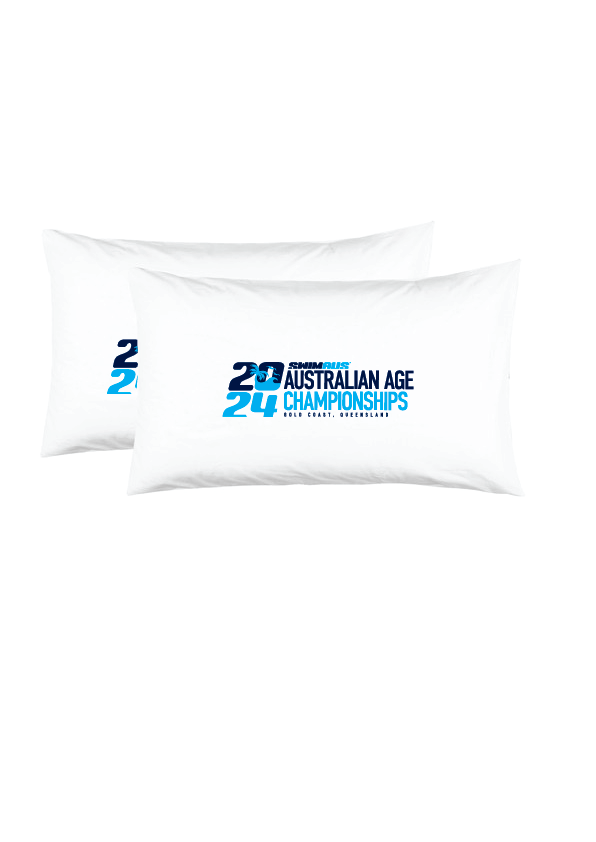 2024 Australian Age Championships Pillowcase - GOLD COAST
