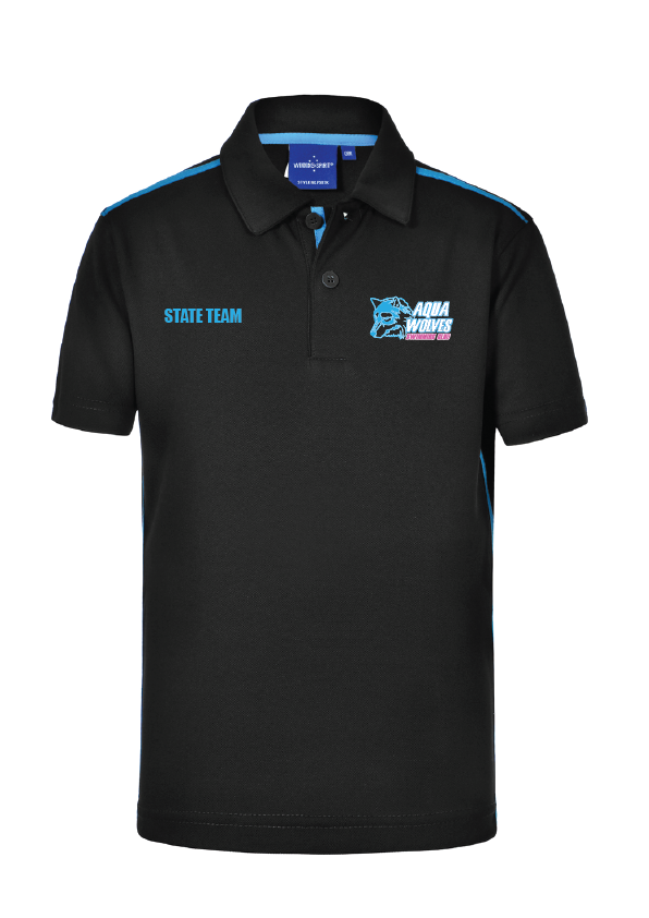 AQUA WOLVES SWIM CLUB POLO - OPTIONAL STATE TEAM