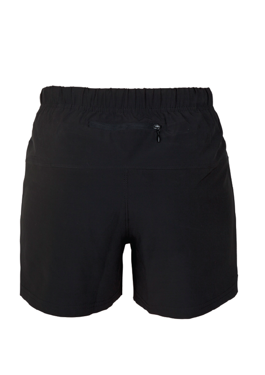 AQUA WOLVES SWIM CLUB  4 X STRETCH  SHORTS - Kids & Unisex- Black