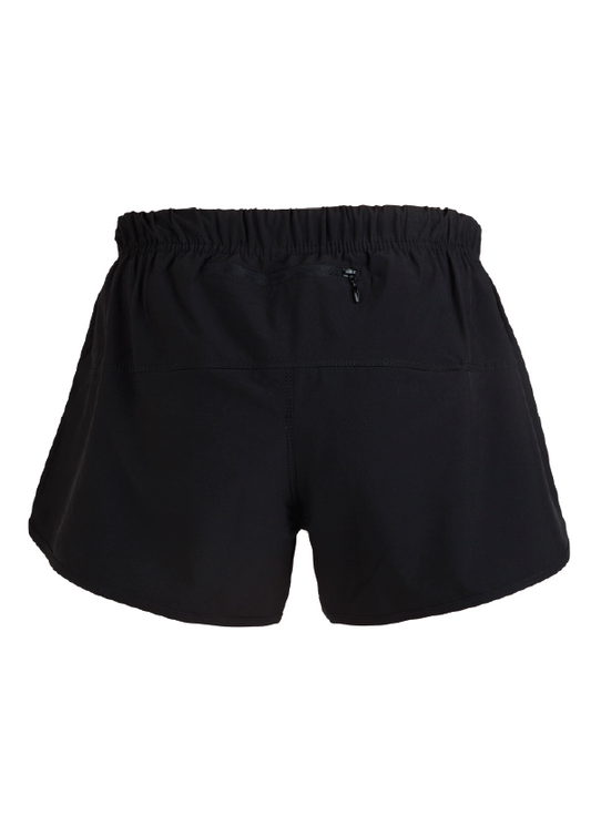 AQUA WOLVES SWIM CLUB  4 x STRETCH SHORTS - Women's - Black