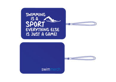 Bag Tag - Swimming Is a Sport
