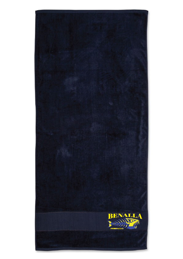 Benalla swim club  TOWEL - Navy