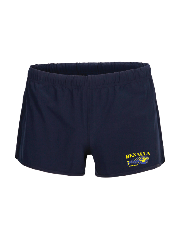 Benalla Swim Club  4 x STRETCH SHORTS - Women's - Navy