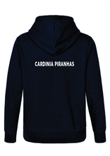 Cardinia piranhas swim club classic hoodie - navy