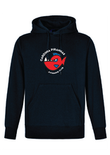 Cardinia piranhas swim club classic hoodie - navy