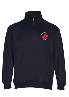 Cardinia Piranhas Swim Club  1/4 Zip Sweat - Navy