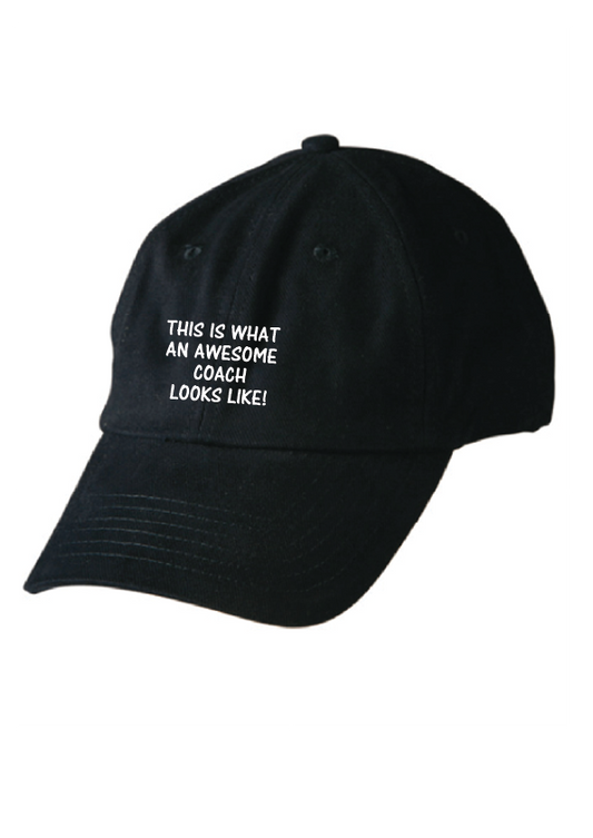 Cap "Awesome Coach" -  Black