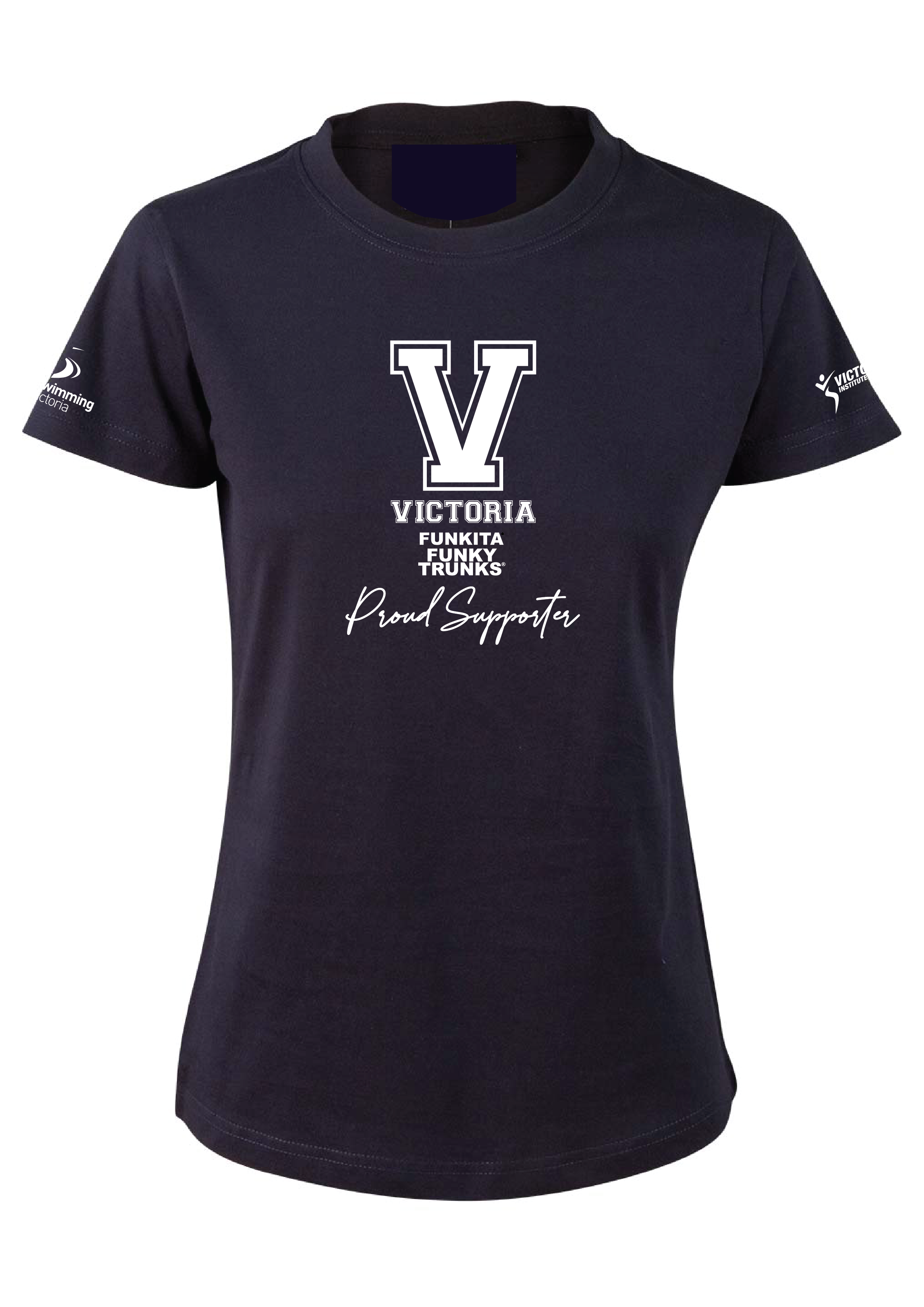 VIC'S SUPPORTER SHORT SLEEVE TEE  - WOMEN'S