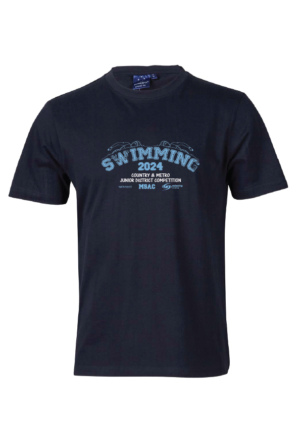 2024 METRO & COUNTRY JUNIOR DISTRICT COMPETITION TEE - NAVY