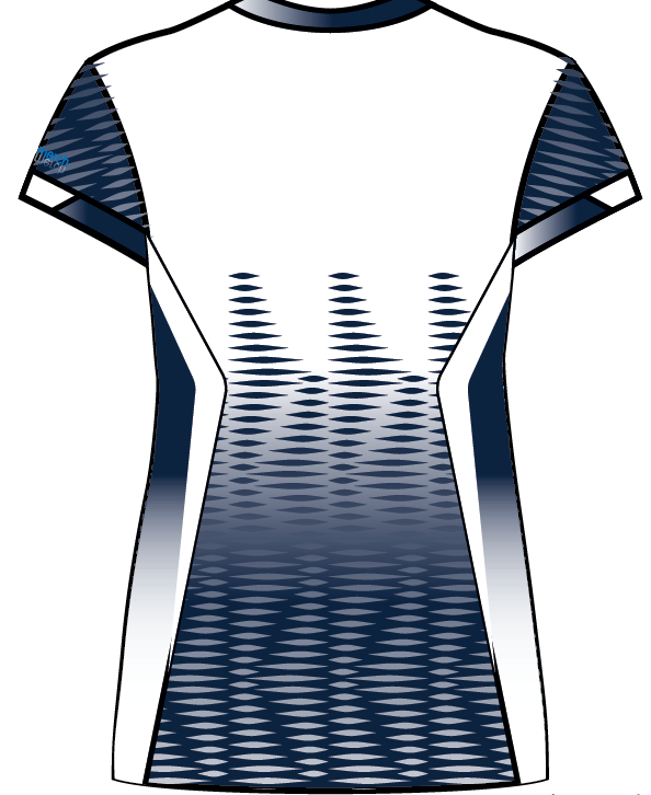 Diving Victoria short sleeve v neck tee