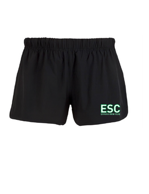 Echuca S.C.  4 x STRETCH SHORTS - Women's - Black