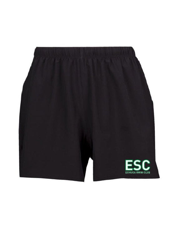 Echuca S.C. 4 X STRETCH  SHORTS - Kids & Unisex- Black