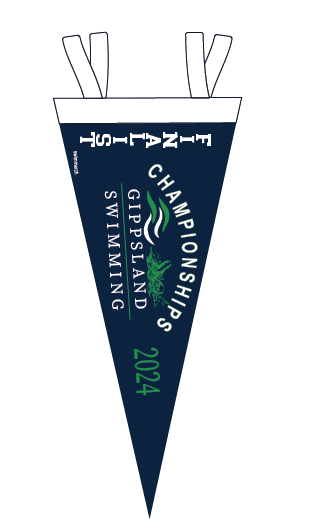 2024 GIPPSLAND SWIMMING CHAMPIONSHIPS FELT PENNANT - FINALIST