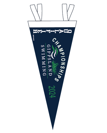 2024 GIPPSLAND SWIMMING CHAMPIONSHIPS FELT PENNANT - QUALIFIER