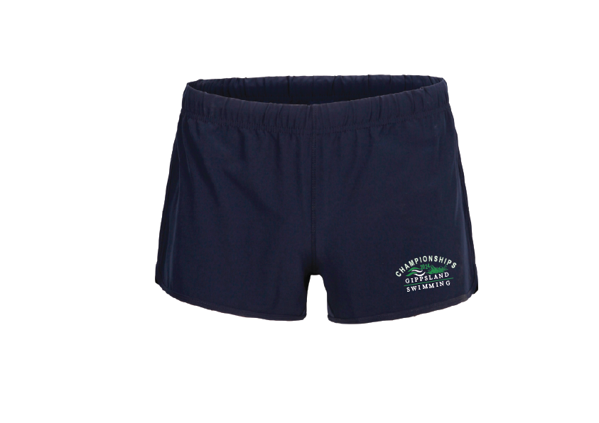 2024 Gippsland Swimming Championships Shorts - Women's Navy