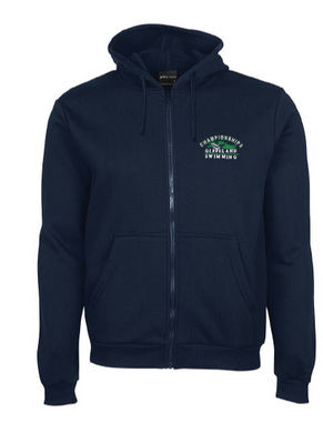 2024 Gippsland Swimming Championships Zip Thru Hoodie - Navy