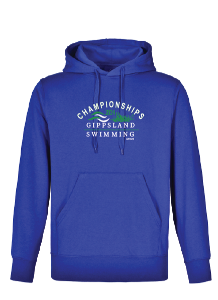 2024 Gippsland Swimming Championship Hoodie - Royal Blue