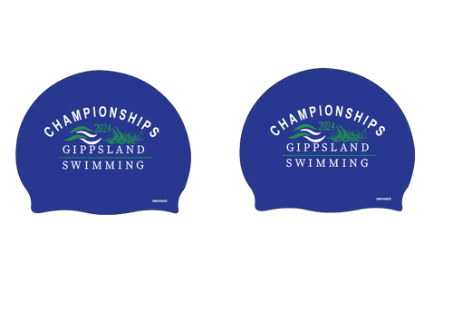 2024 Gippsland Swimming Championships Silicone Swim Cap