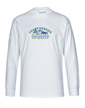 2024 Gippsland Swimming Championships Long Sleeve Tee - White