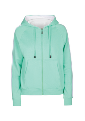 Swimming goggle Zip thru hoodie - mint/white