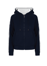 Swimming goggle Zip thru hoodie - Unisex & womens sizes navy/white