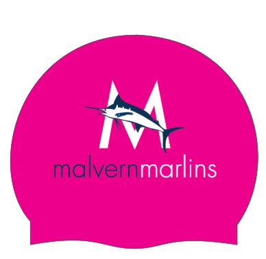 Malvern Marlins Silicone Swim Cap