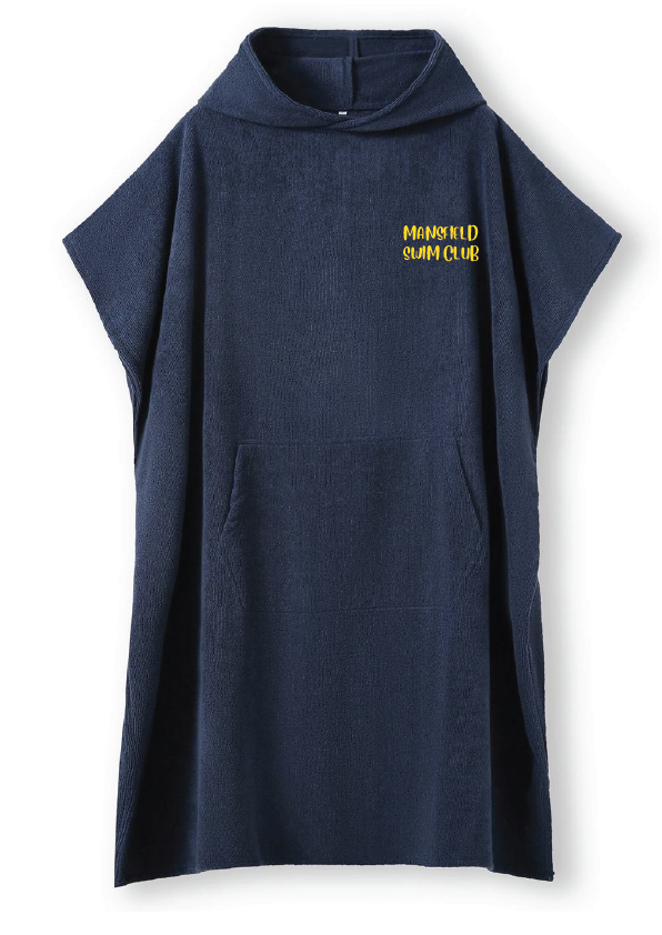 Mansfield Swin Club Hooded Towel with personalised option