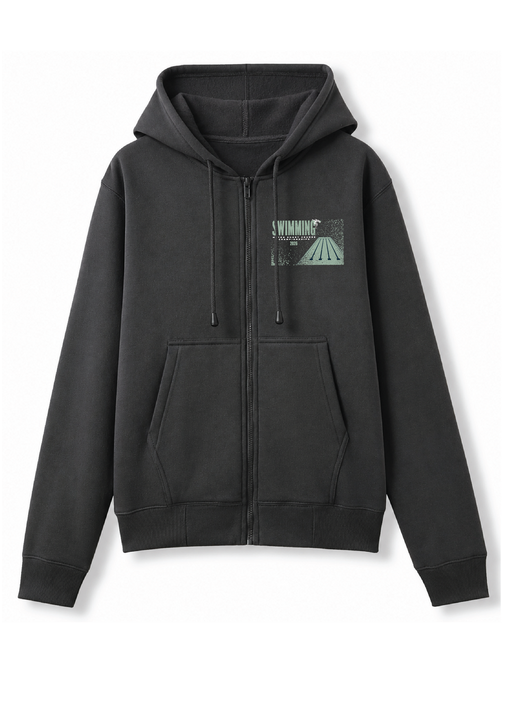 2026 METRO SC CHAMPIONSHIP ZIP THRU HOODIE - CHARCOAL