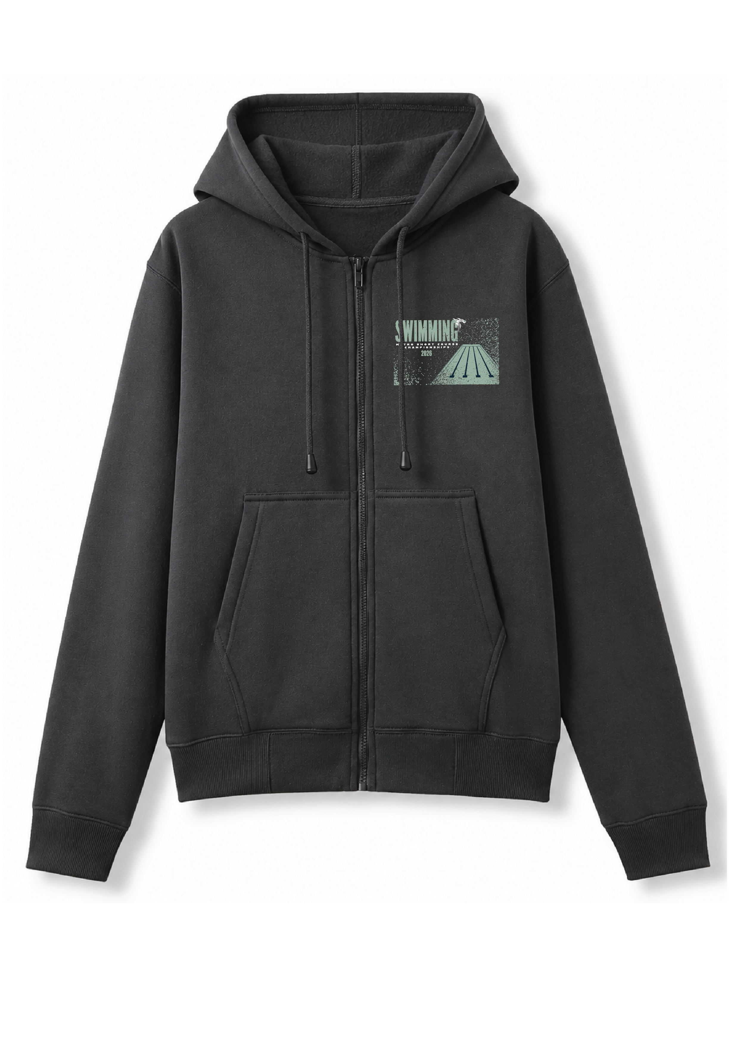 2026 METRO SC CHAMPIONSHIP ZIP THRU HOODIE - CHARCOAL