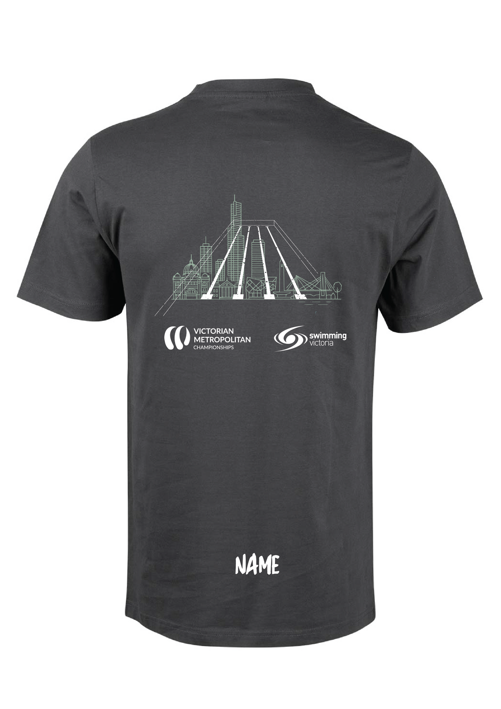 2026 METRO SC CHAMPIONSHIP TEE - KIDS/UNISEX - CHARCOAL