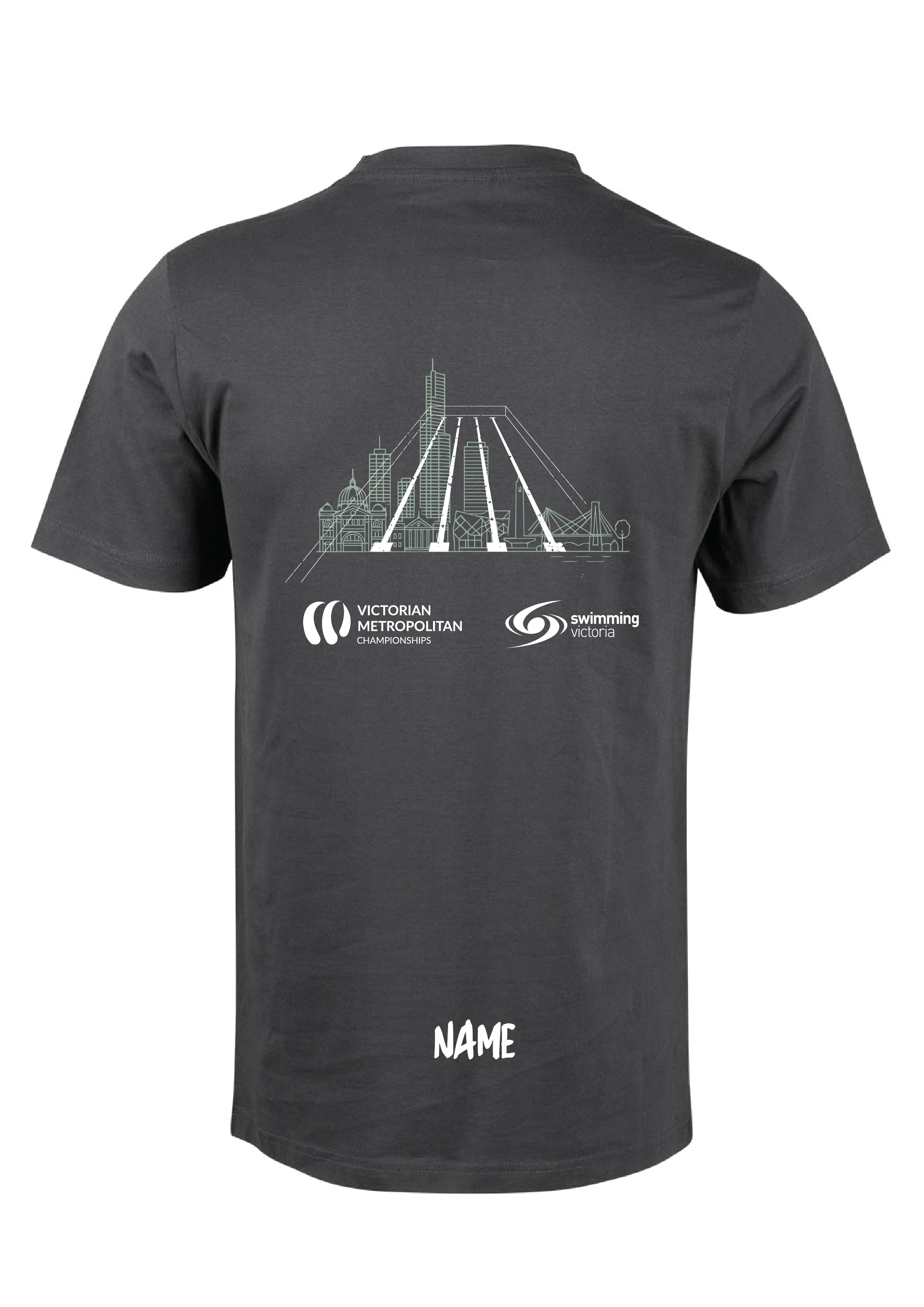 2026 METRO SC CHAMPIONSHIP TEE - KIDS/UNISEX - CHARCOAL