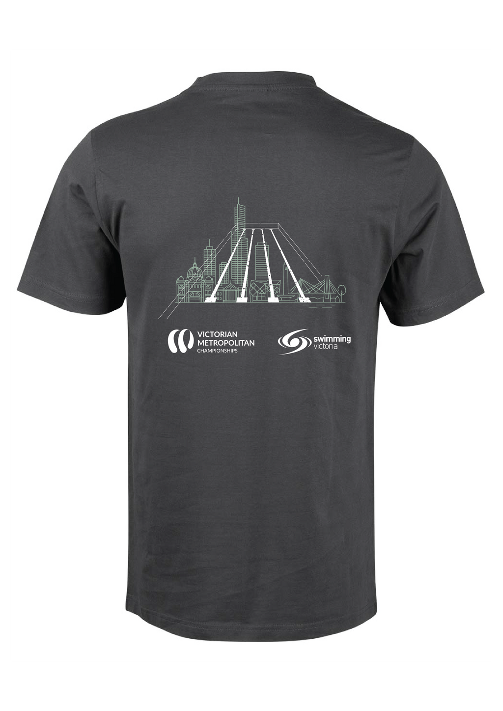 2026 METRO SC CHAMPIONSHIP TEE - KIDS/UNISEX - CHARCOAL