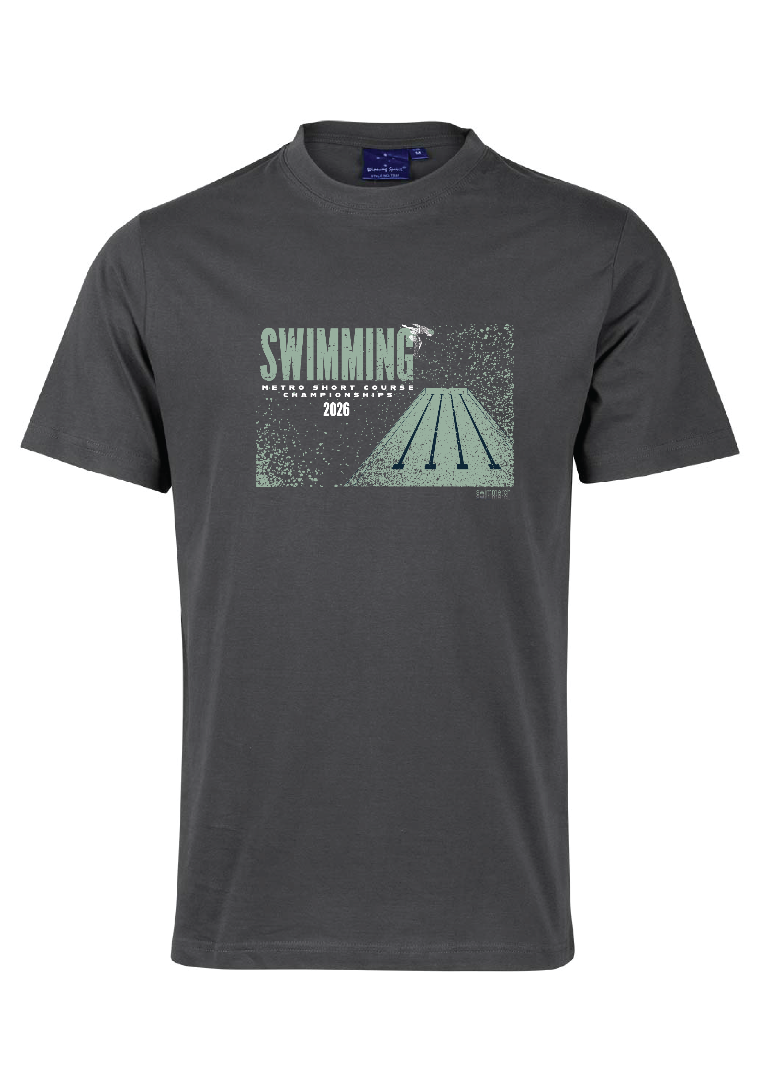 2026 METRO SC CHAMPIONSHIP TEE - KIDS/UNISEX - CHARCOAL