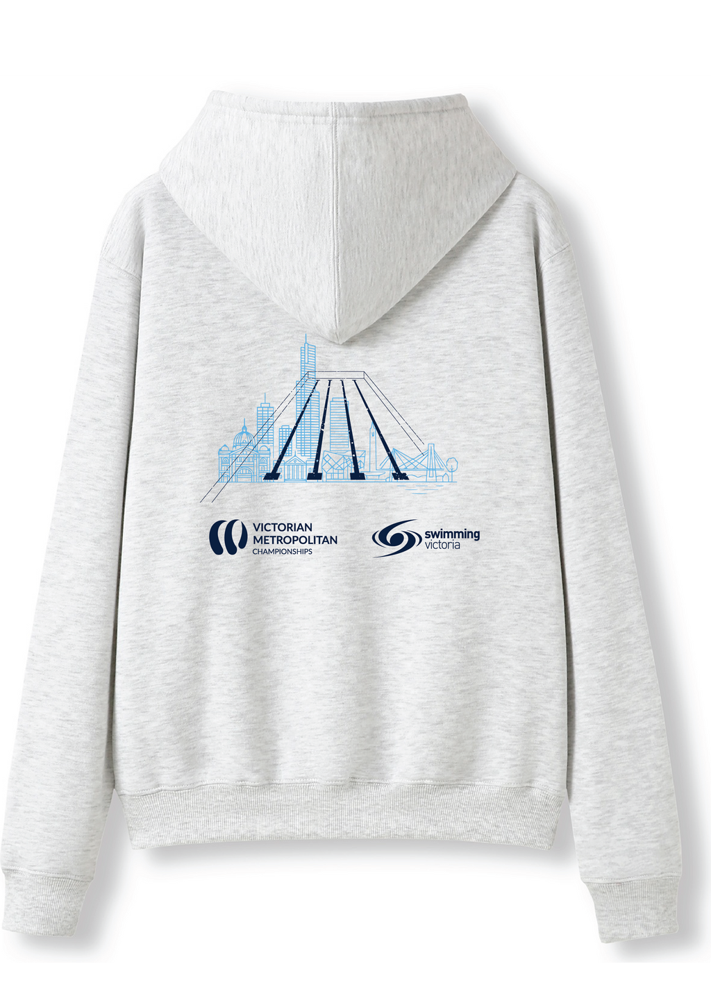 2026 METRO SC CHAMPIONSHIP  HOODIE - SNOW MARLE