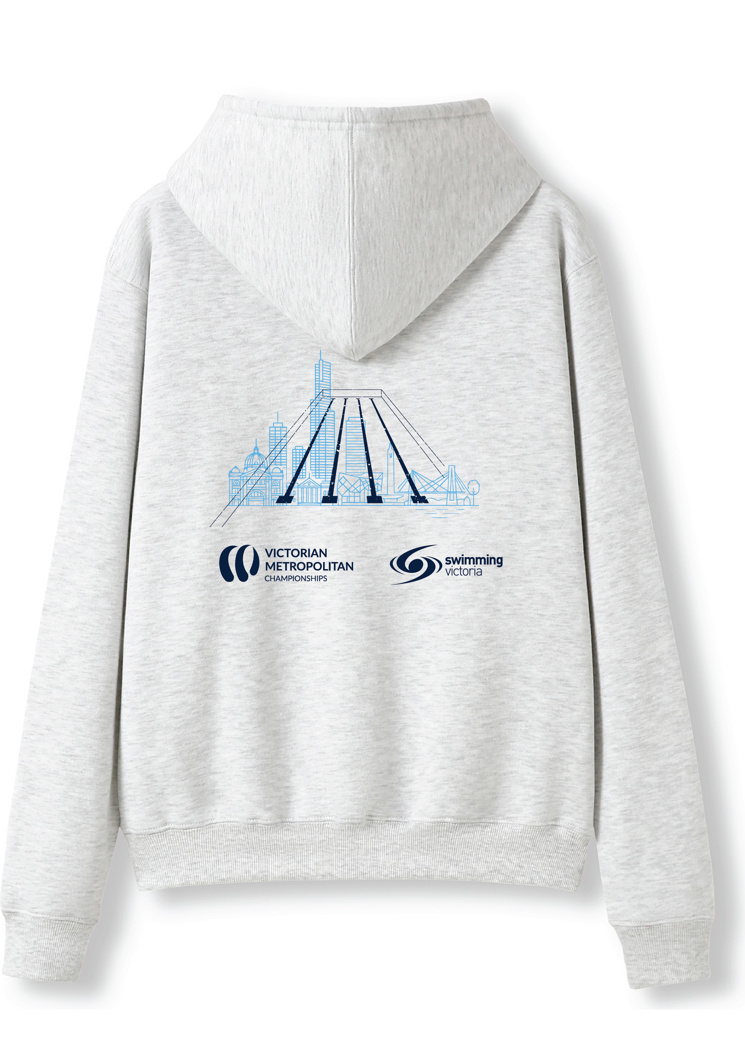 2026 METRO SC CHAMPIONSHIP  HOODIE - SNOW MARLE