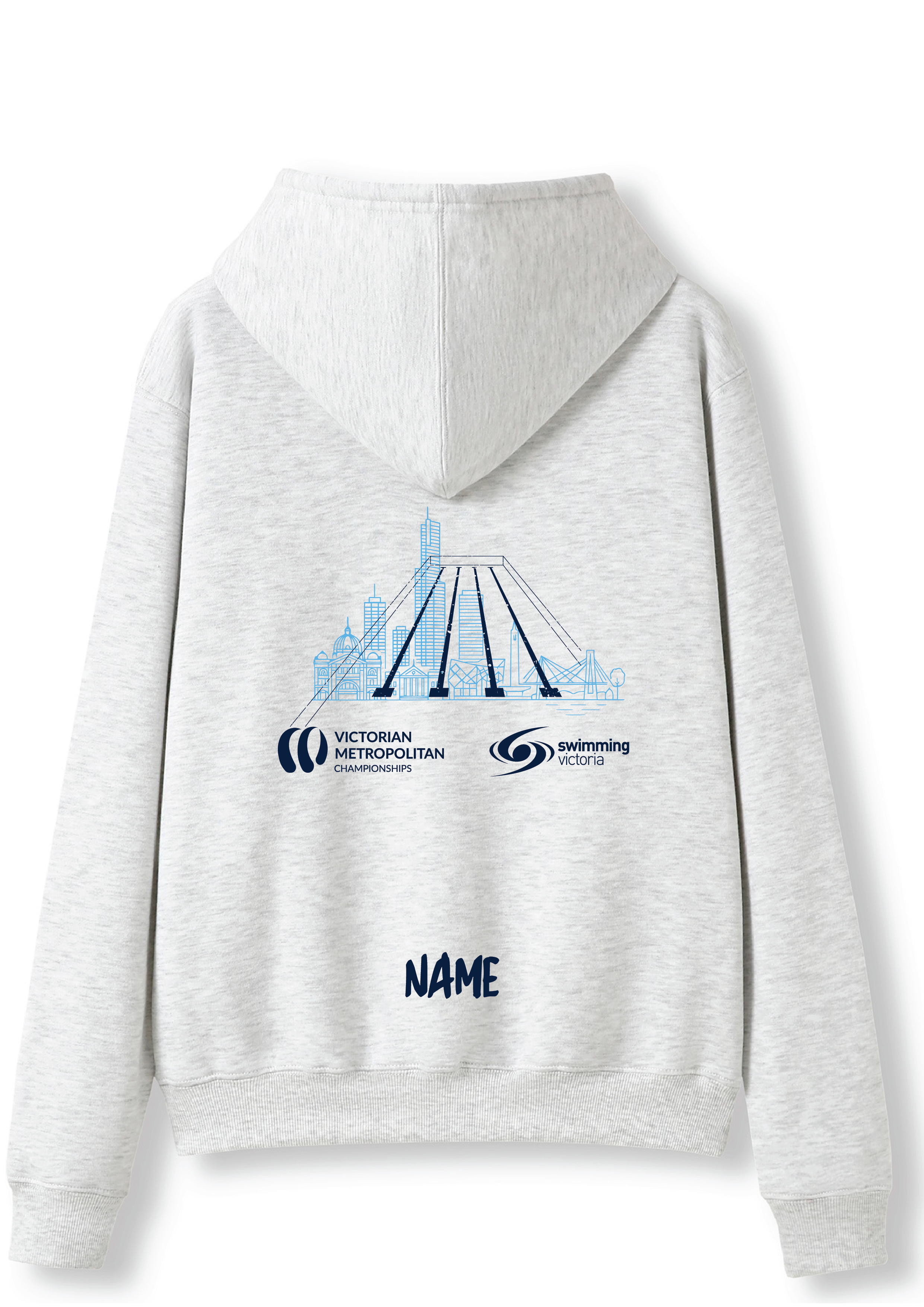 2026 METRO SC CHAMPIONSHIP  HOODIE - SNOW MARLE