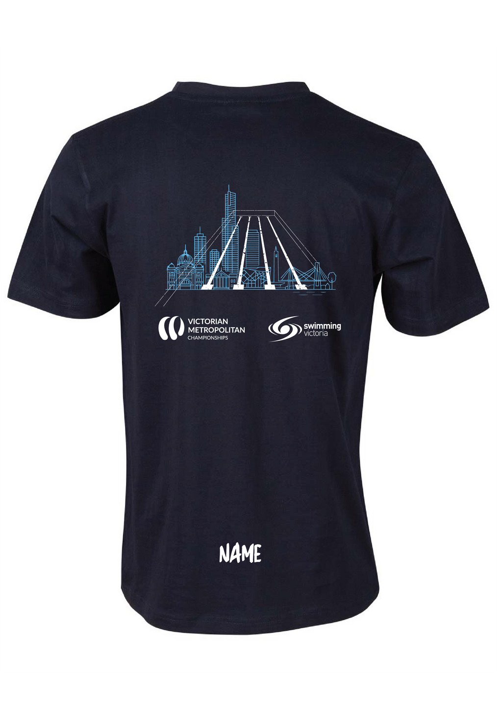 2026 METRO SC CHAMPIONSHIP TEE - KIDS/UNISEX - NAVY