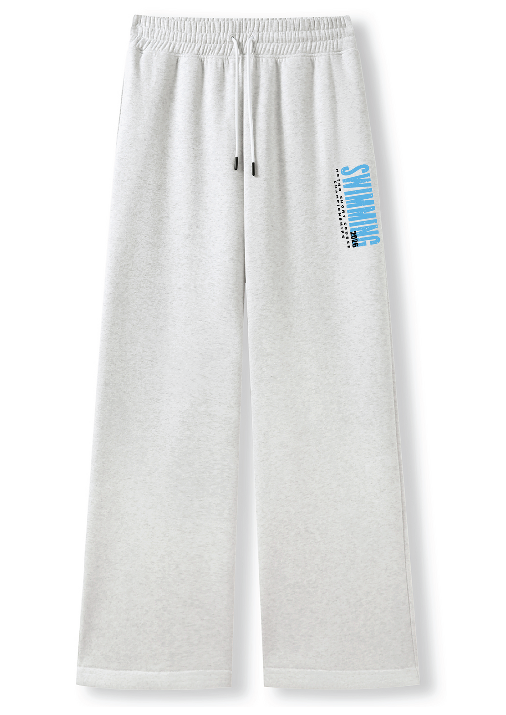 2026 METRO SC CHAMPIONSHIP TRACKPANT WIDE LEG - SNOW MARLE