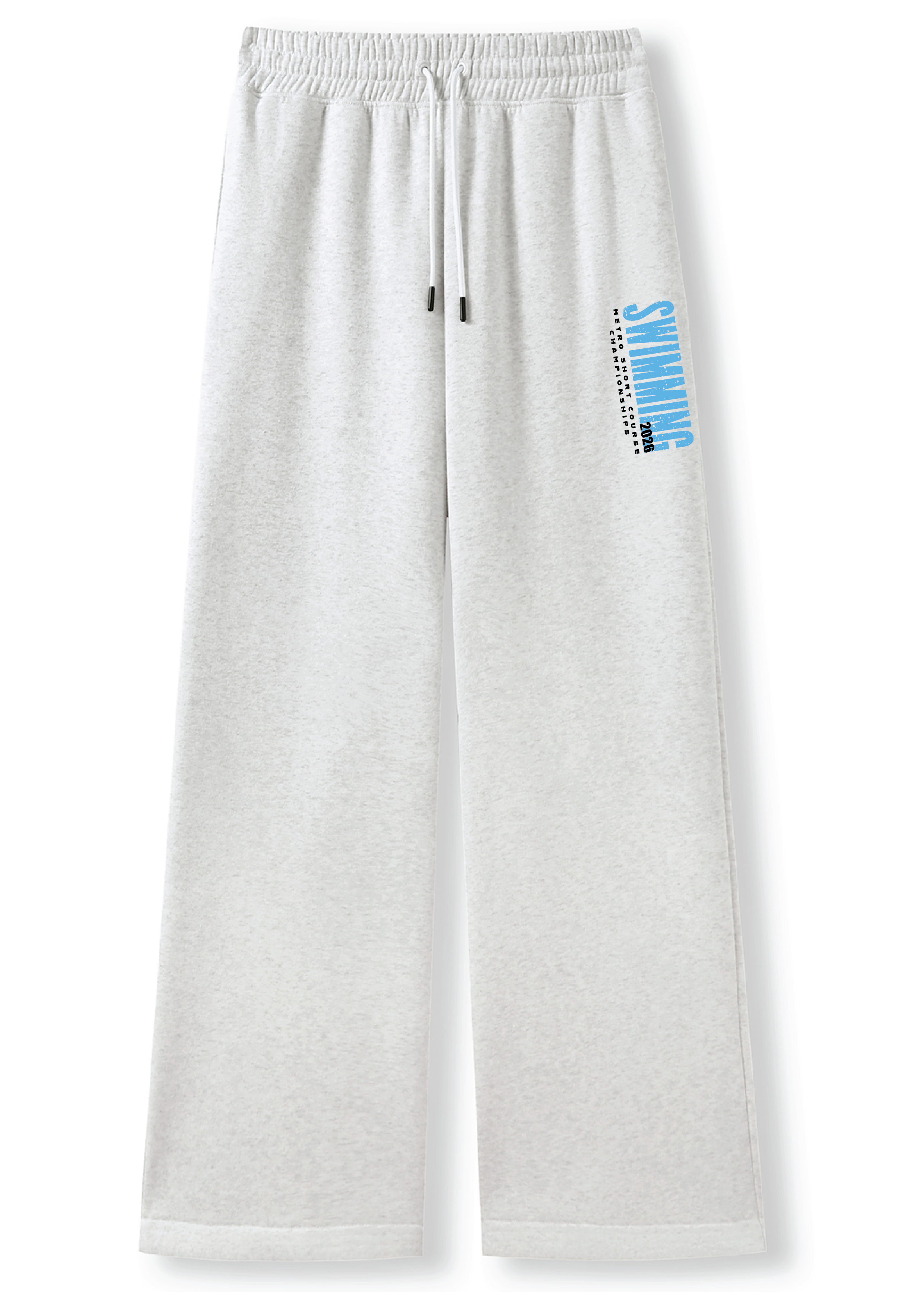 2026 METRO SC CHAMPIONSHIP TRACKPANT WIDE LEG - WHITE MARLE