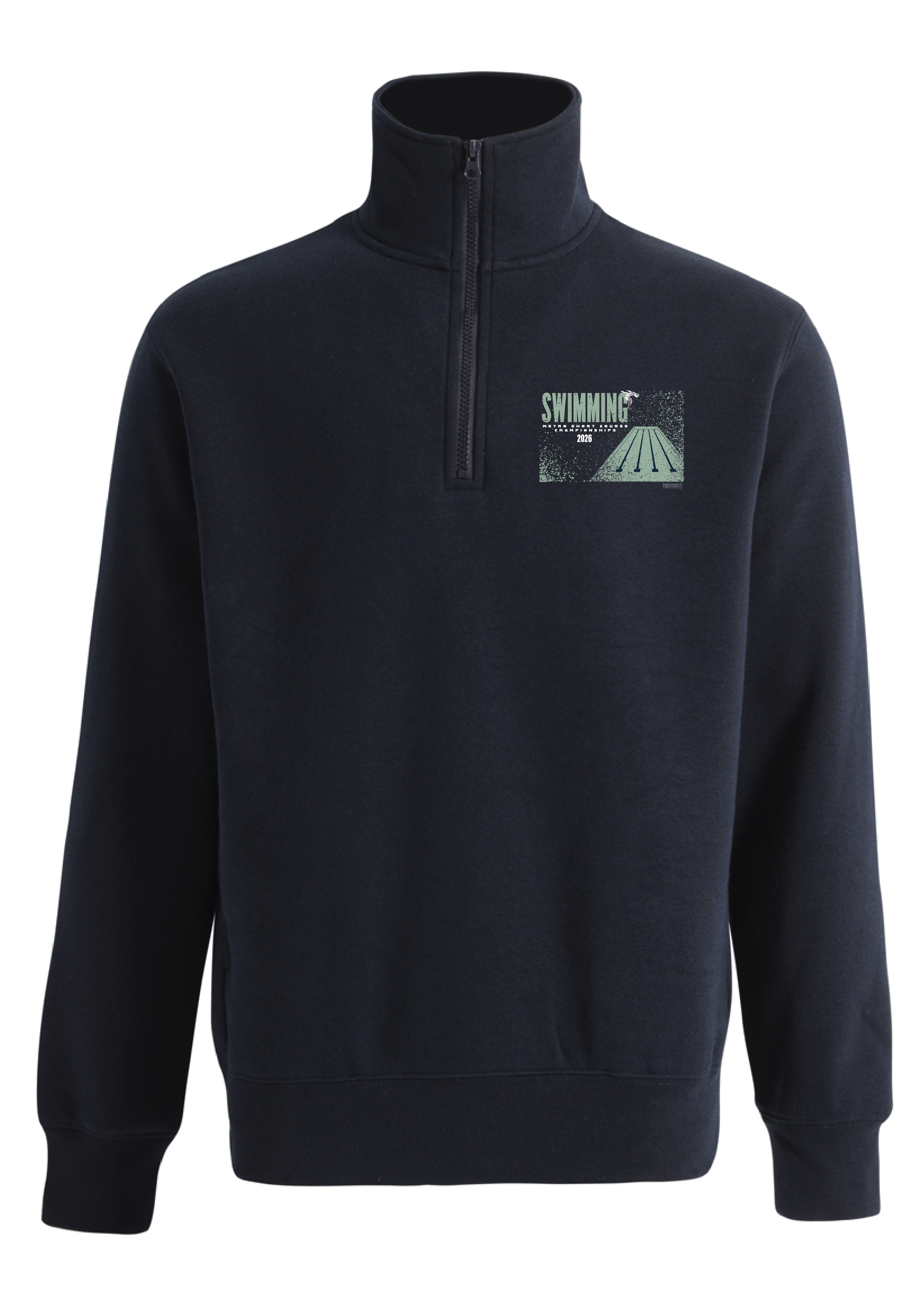 2026 METRO SC CHAMPIONSHIP 1/4 ZIP SWEAT TOP -  NAVY
