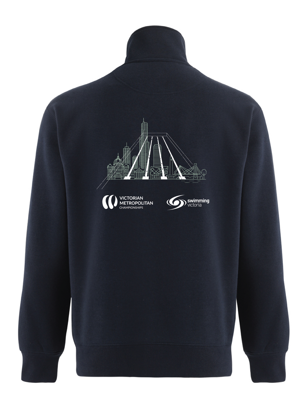 2026 METRO SC CHAMPIONSHIP 1/4 ZIP SWEAT TOP -  NAVY