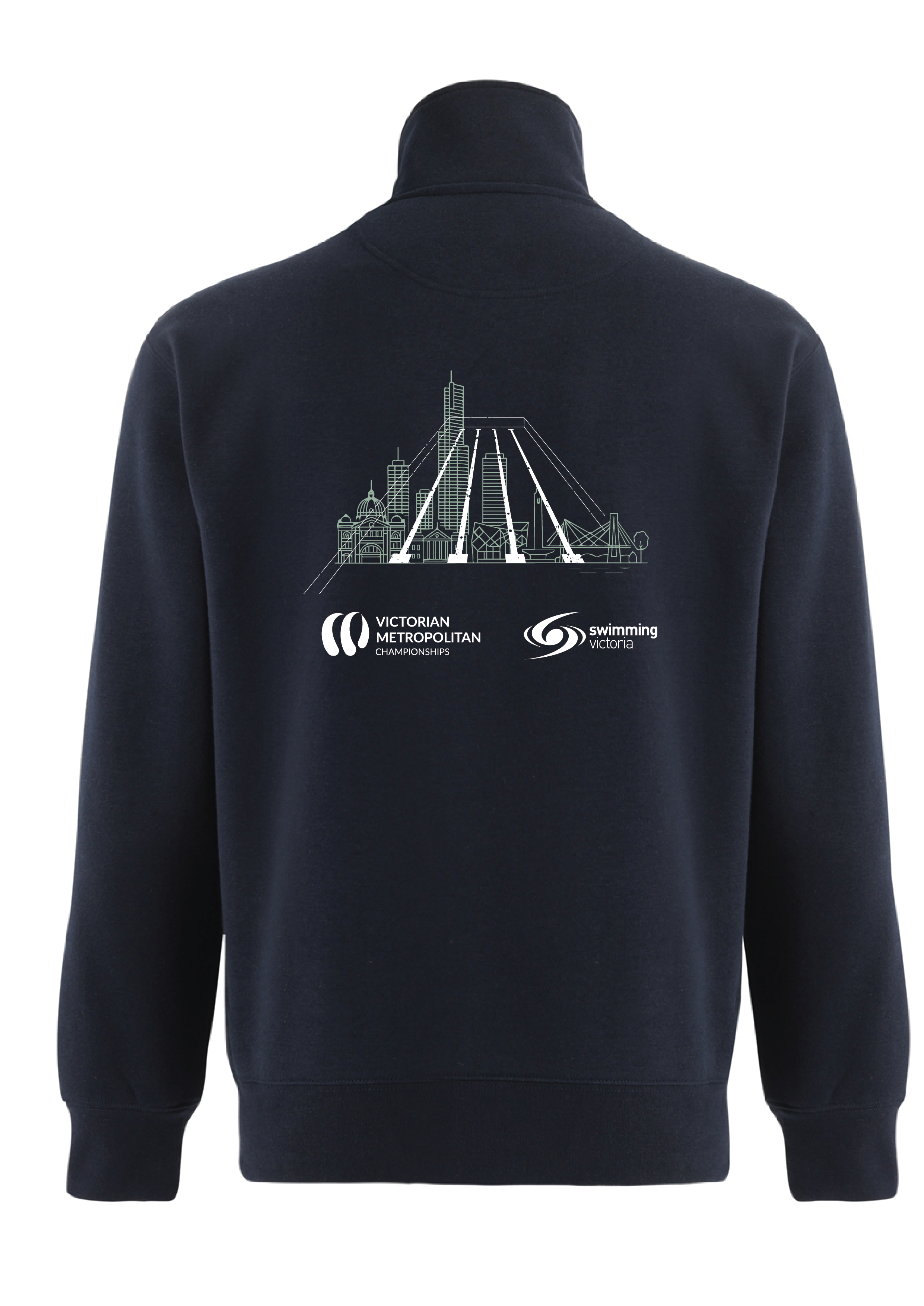 2026 METRO SC CHAMPIONSHIP 1/4 ZIP SWEAT TOP -  NAVY
