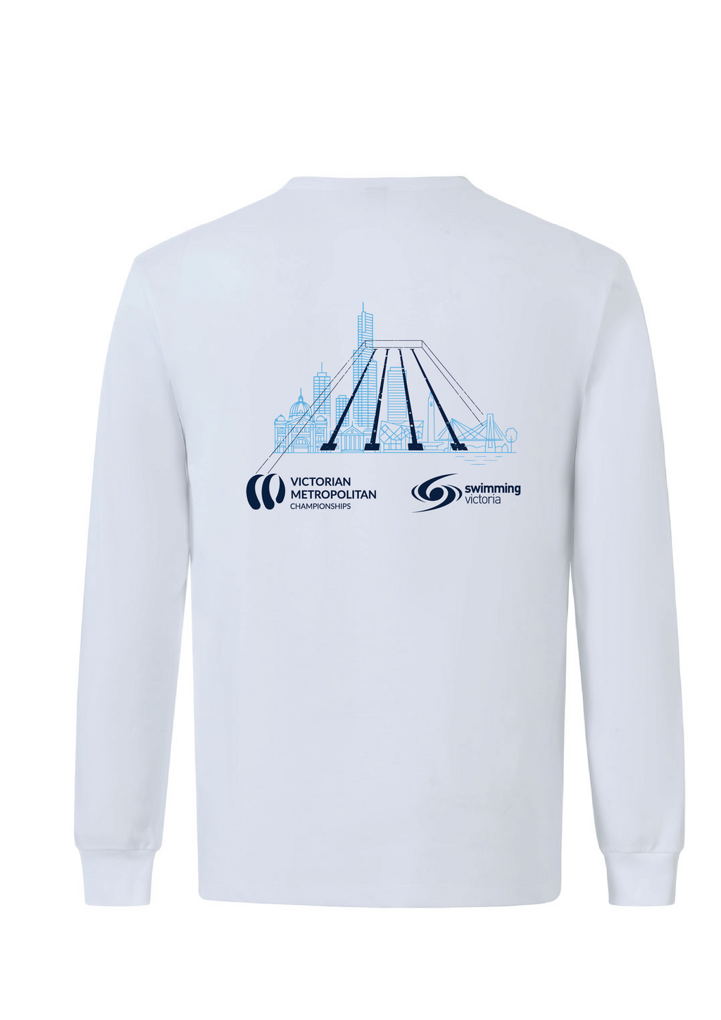 2026 METRO SC CHAMPIONSHIP LONG SLEEVE TEE  - KIDS/UNISEX WHITE
