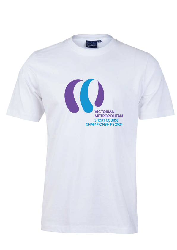 2024 Victorian Metro SC Championships Tee - WHITE