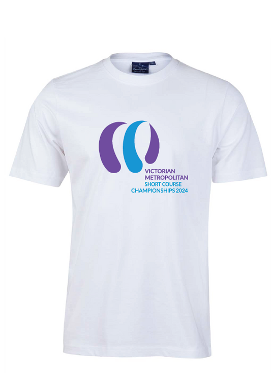2024 Victorian Metro SC Championships Tee - WHITE